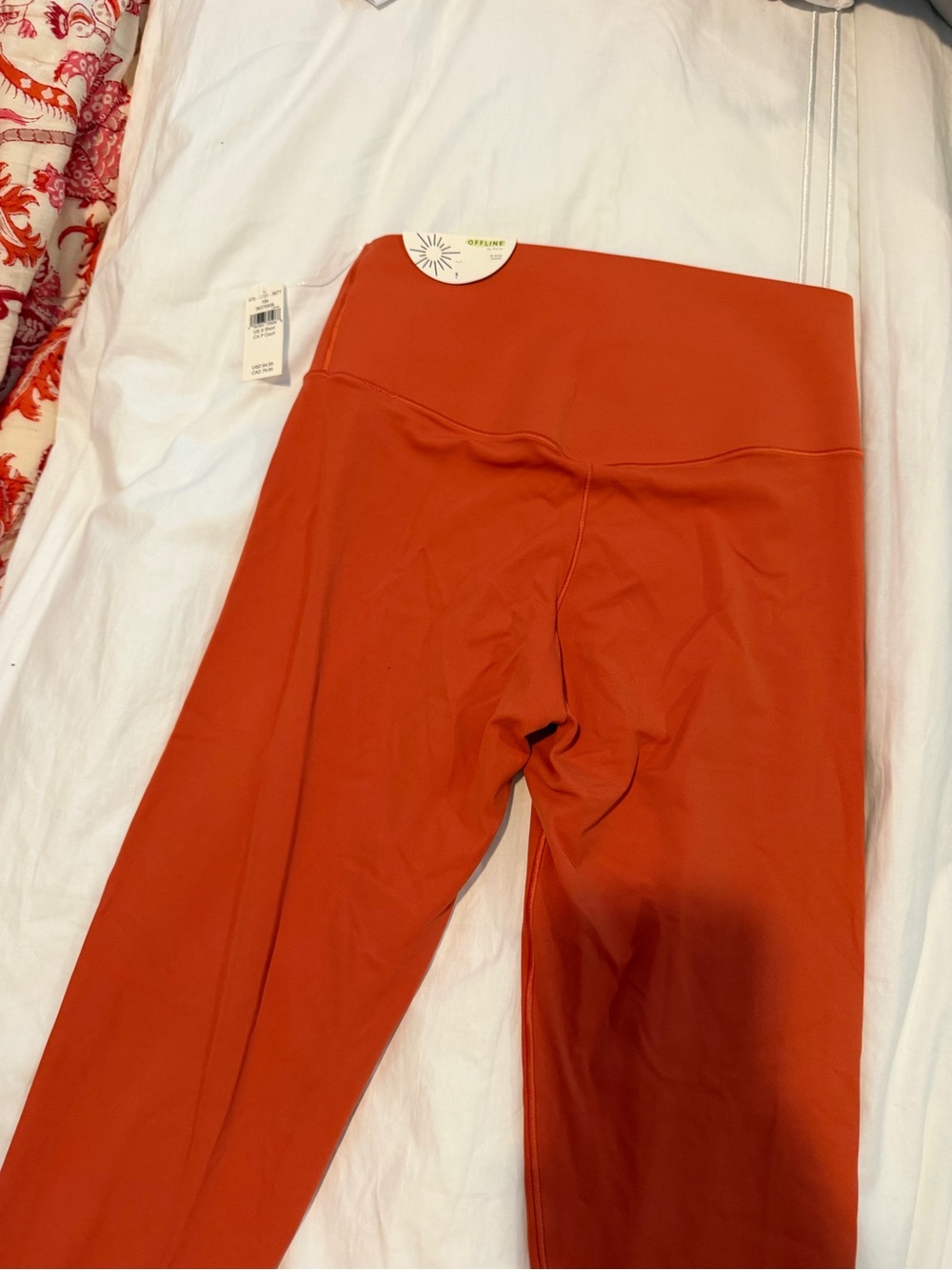 Aerie offline NWT Orange Leggings